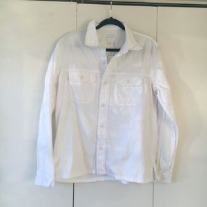 Sandro Dakota cotton white shirt